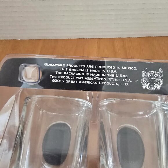 Ohio State University OSU Shot Glass Collectible 4 Piece Gift Set New - Picture 4 of 5